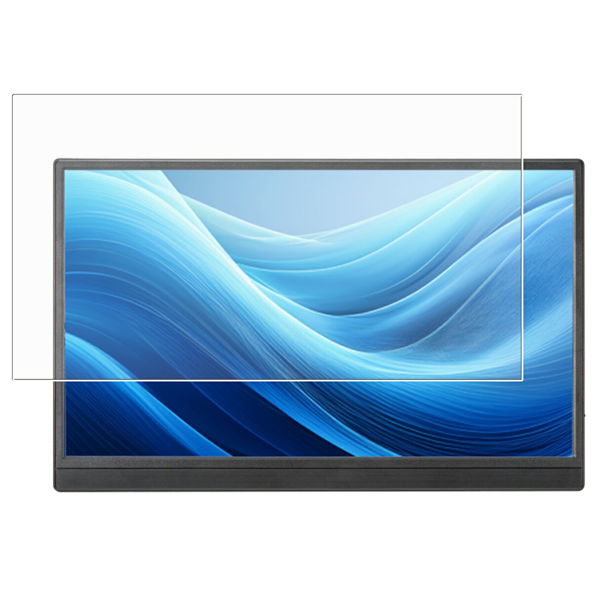 サンワサプライ DP-06 用 [N40] 安心の5大機能 衝撃吸収 ブルーライト カット 液晶 保護 フィルム 反射防止 抗菌 気泡レス ★ SANWA SUPPLY