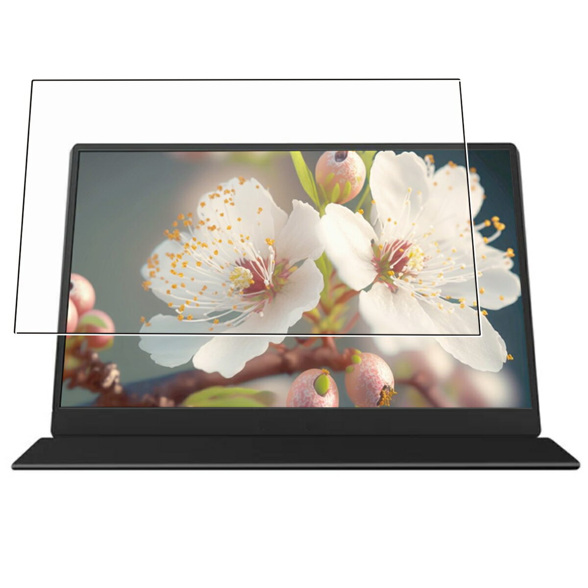 【2枚セット】JAPANNEXT JN-MD-IPS1730FHDR 用 [N40] 高硬度 9H ブルーライトカット クリア 液晶 保護 フィルム ★ ジャパンネクスト 強化 ガラスフィルム と同等の 高硬度9H フィルム