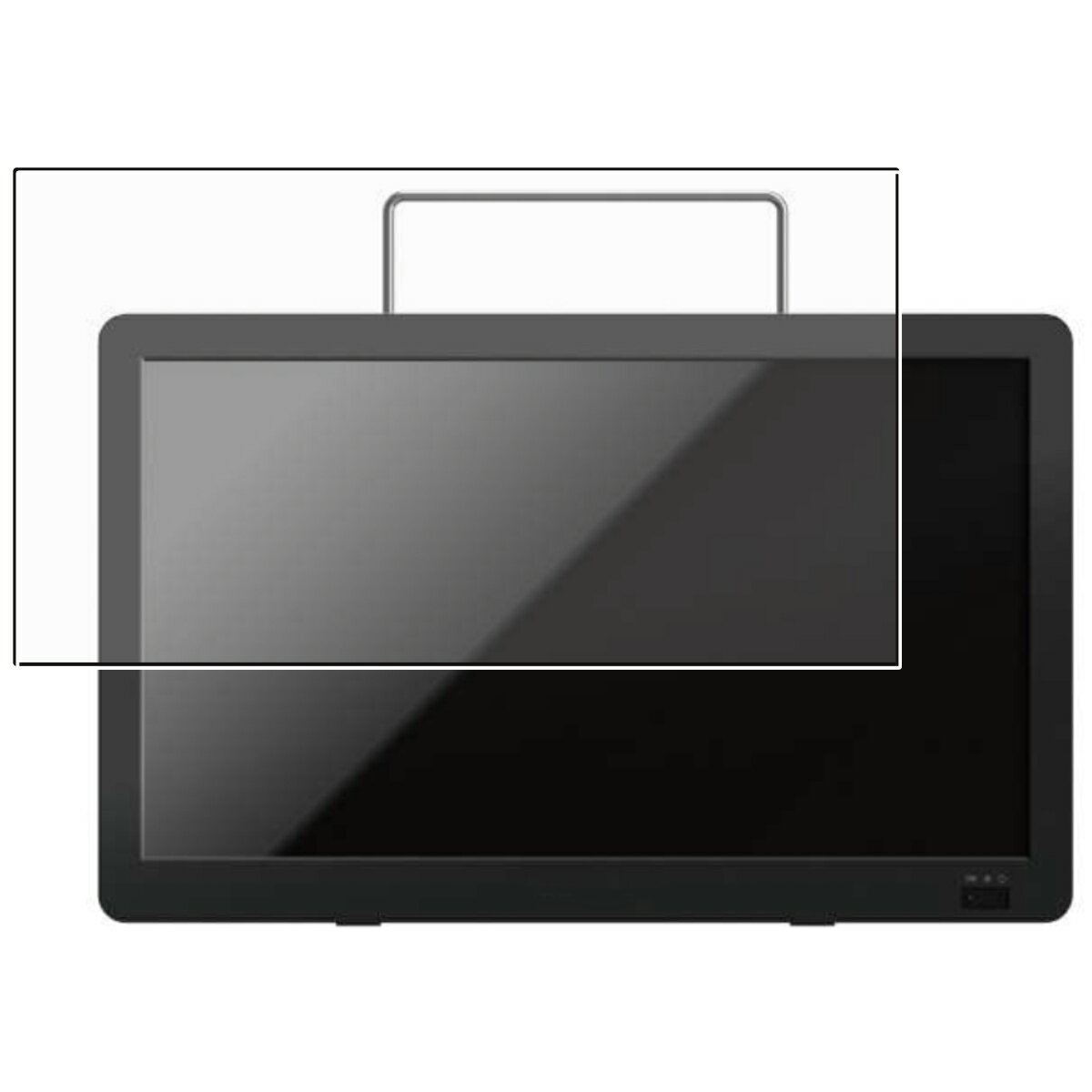 【2枚セット】グリーンハウス GH-PTV14A-BK 用 [N35] マット 反射低減 タイプ 液晶 保護 フィルム ★ GREEN HOUSE(2)