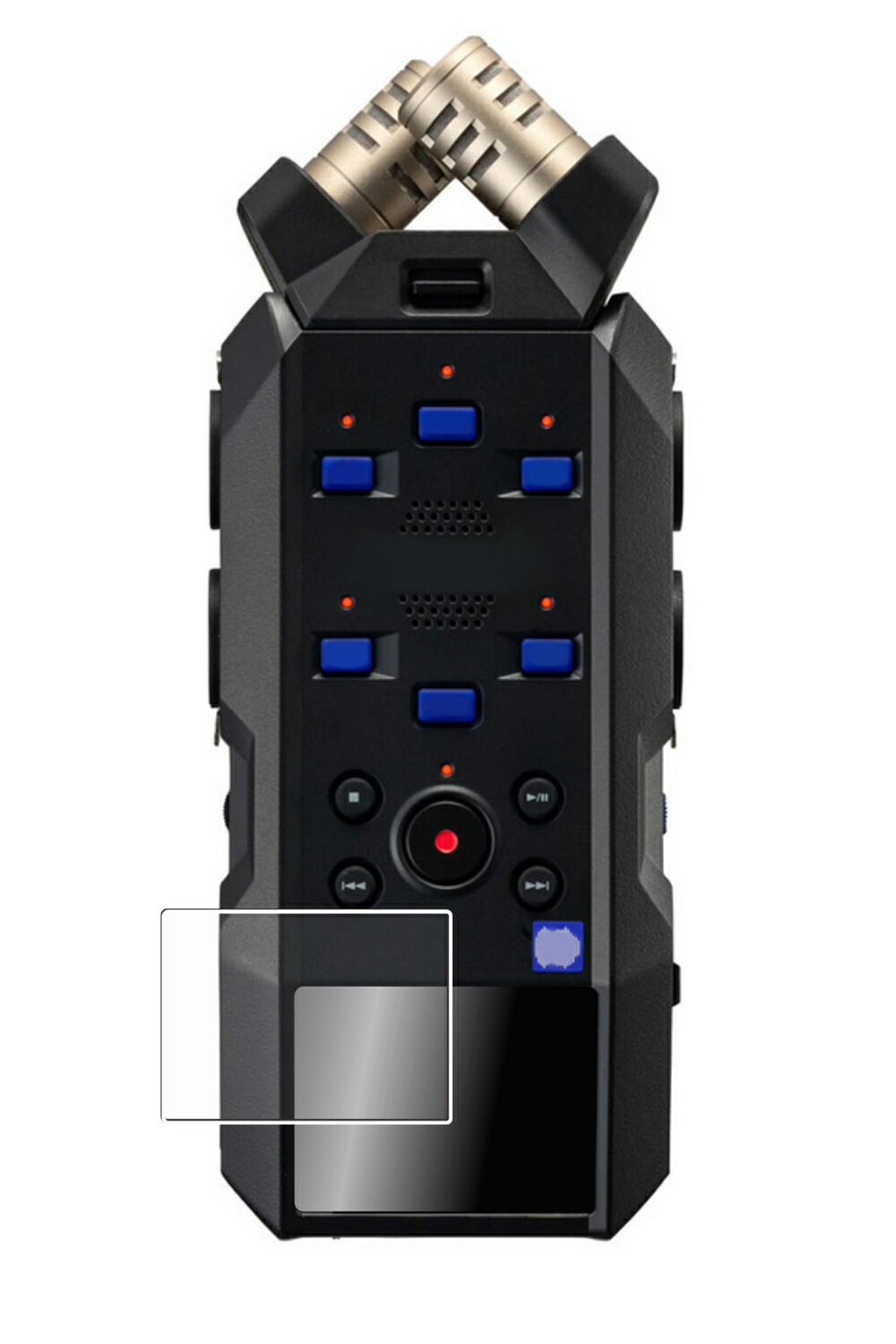【2枚セット】Zoom H6essential 用 防指紋 クリア タイプ 液晶 保護 フィルム ★ ズーム エイチシックス エッセンシャル