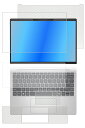 【5点セット(画面+天板+パームレスト+タッチパッド+キーボードカバー)】HP Pavilion Aero 13-bg 13-bg0000 2024年モデル 用...