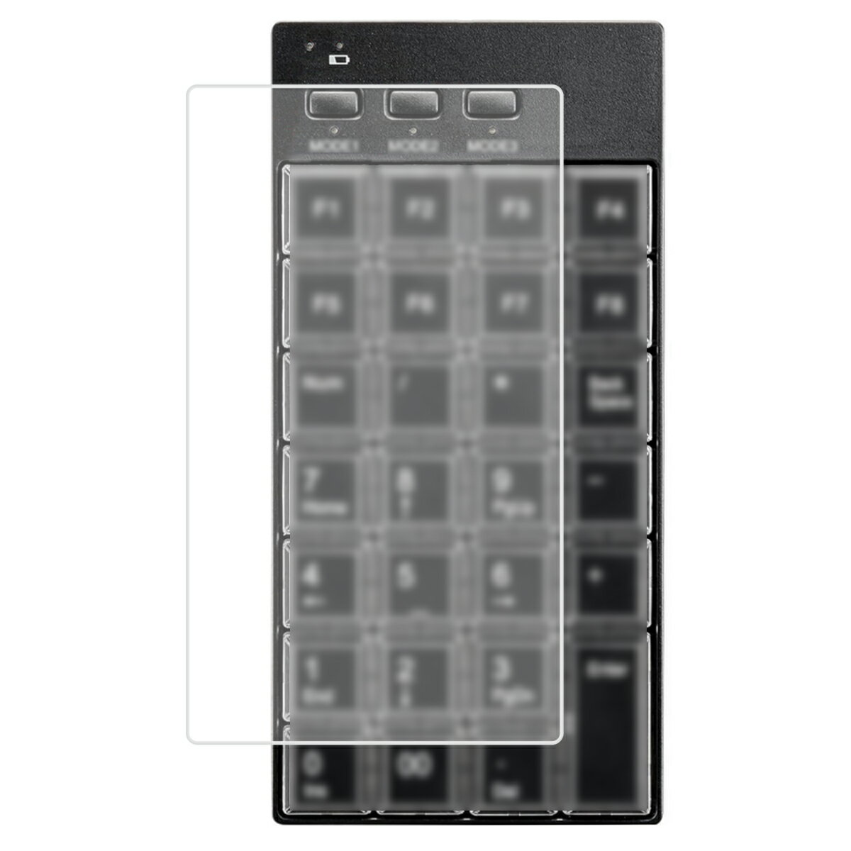 サンワサプライ NT-WL26BK 対応 テンキーカバー 保護 フィルム 日本製 [静音] ★ SANWA SUPPLY(2)