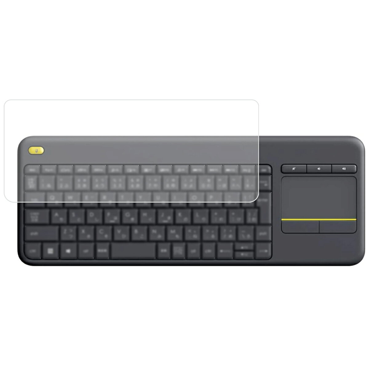 LCD Protective Film - ロジクール K400pBK 用 [10] キーボードカバー 保護 フィルム ★ Logicool