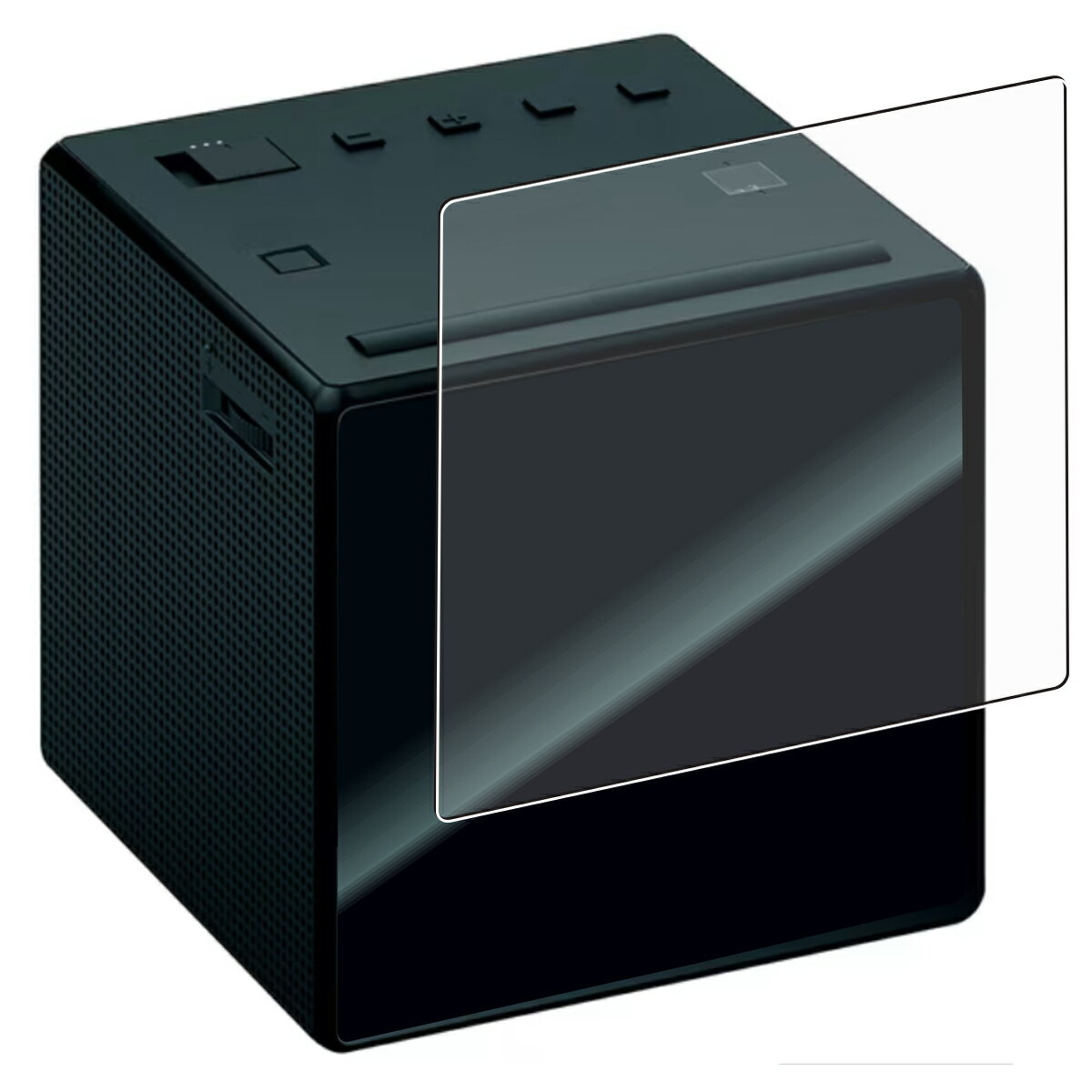 【2枚セット】Sony ICF-C1 用 AR/マット ハイブリッド 高機能 反射低減 保護フィルム ★ ソニー