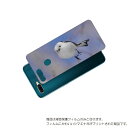 OPPO AX7 用 背面 保護 フィルム かわいい シマエナガ の プリント ( Photo by 小原玲 ) ★ オッポ エーエックス セブン しまえなが