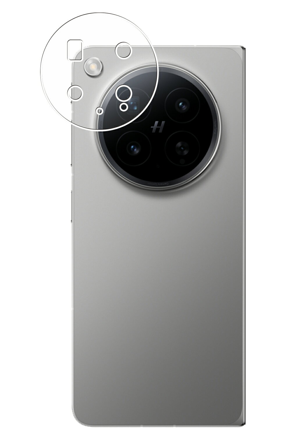 OPPO Find N6 カメラ周辺部 用 防指紋 クリア タイプ 保護 フィルム ★