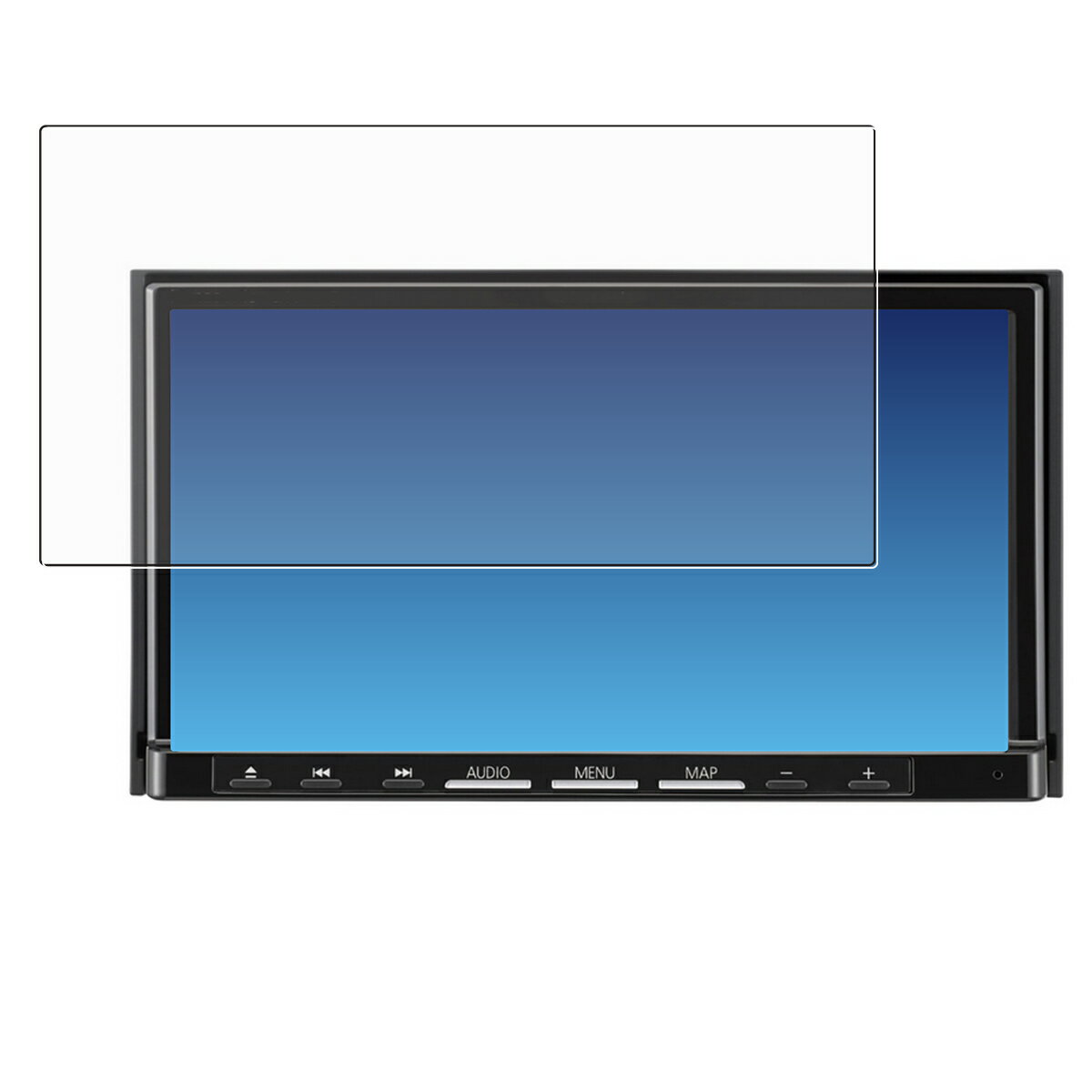 【2枚セット】Panasonic ストラーダ CN-HA02D / CN-HE02D 用 高硬度 9H アンチグレア タイプ 液晶 保護 フィルム ★ パナソニック strada 強化 ガラスフィルム と同等の 高硬度9H