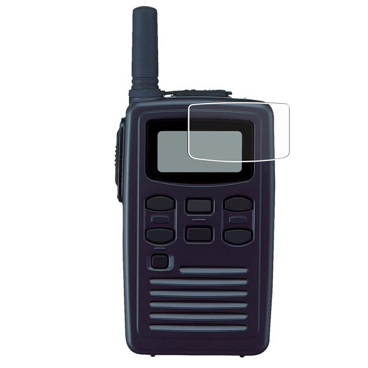 【2枚セット】ALINCO DJ-CH202 (L/M/S) 用 防指紋 クリア タイプ 液晶 保護 フィルム ★ アルインコ