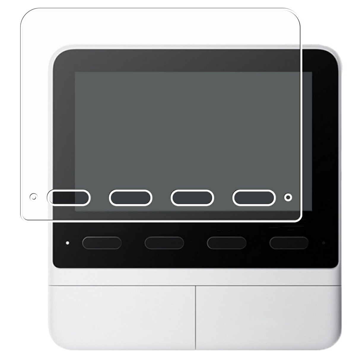 【2枚セット】SwitchBot スマートテレビドアホン W6702002 用 反射防止 マット ノンフィラー タイプ 液晶 保護 フィルム ★ スイッチ ボット