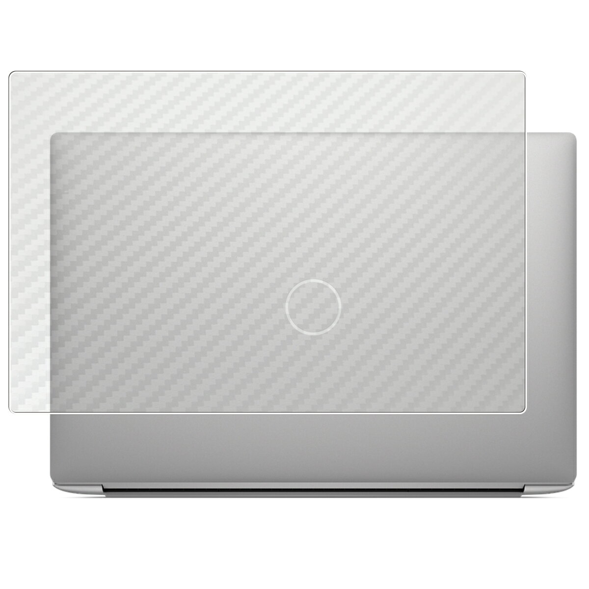 Dell XPS 14 9440 2024年モデル 用 [N35] カーボン調 クリア 天板 保護 フィルム ★ デル エックスピーエス フォーティーン