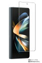 サムスン Galaxy Z Fold4 外側画面 用 超撥水 すべすべ 抗菌 抗ウイルス クリア タイプ 液晶 保護 フィルム ★ Samsung ギャラクシー ゼット フォールド フォー(2)