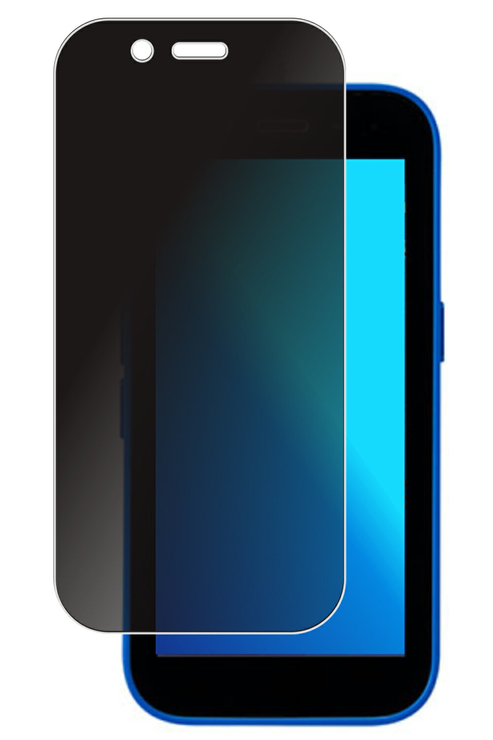 【2枚セット】ZTE キッズフォン3 SoftBank 用 のぞき見防止 プライバシー保護 液晶 保護 フィルム ★ ゼットティーイー