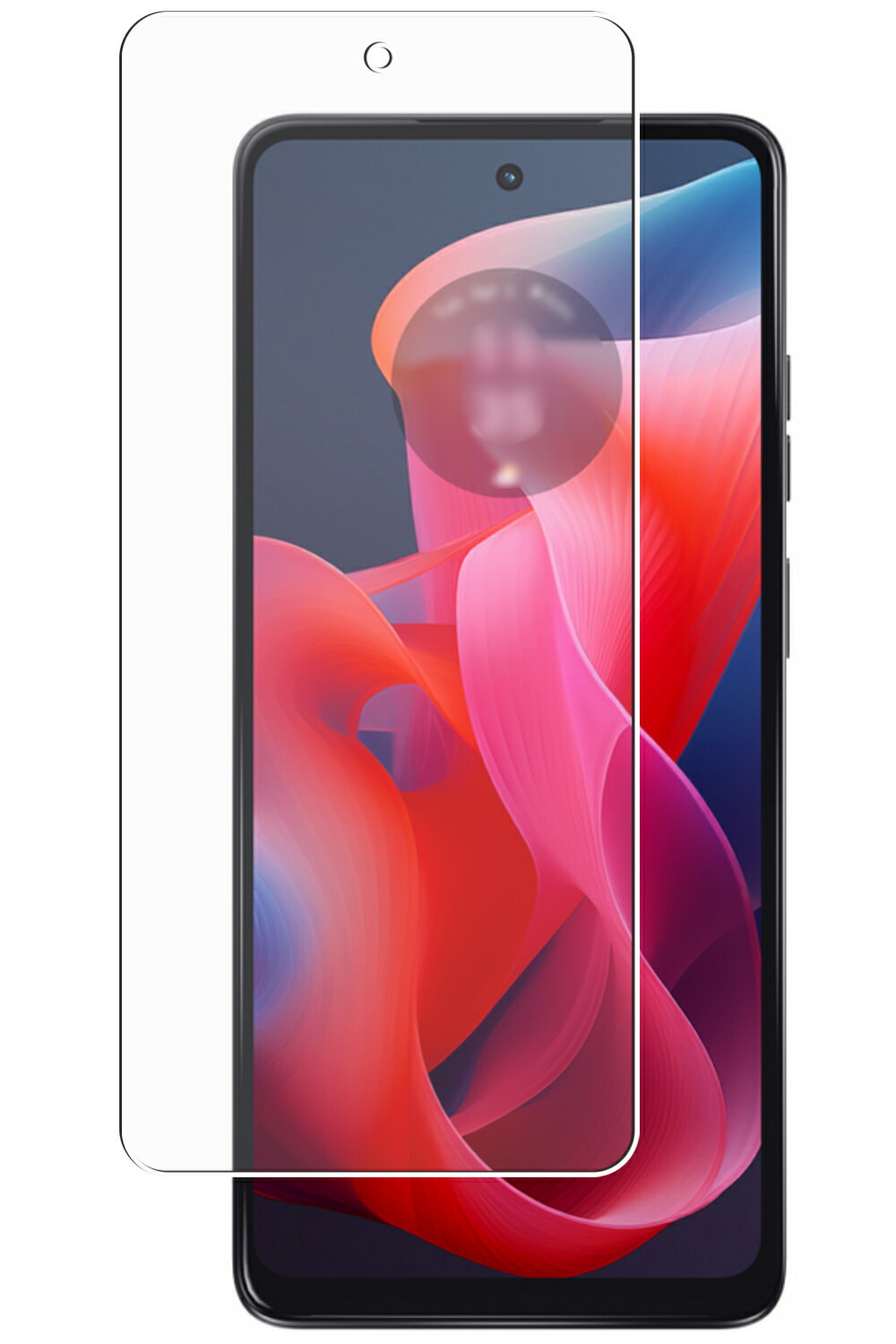 【2枚セット】モトローラ moto g24 用 高硬度 9H アンチグレア タイプ 液晶 保護 フィルム ★ 強化 ガラスフィルム と同等の 高硬度9H motorola モト ジートゥエンティーフォー