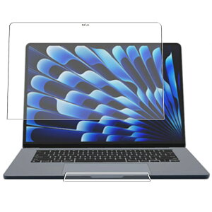 【2枚組(画面+タッチパッド)】 MacBook Air 15.3インチ 2023 M2用 [N40] 高機能 反射防止 スムースタッチ 抗菌 液晶 保護 フィルム ★ アップル マックブック エア エムツー