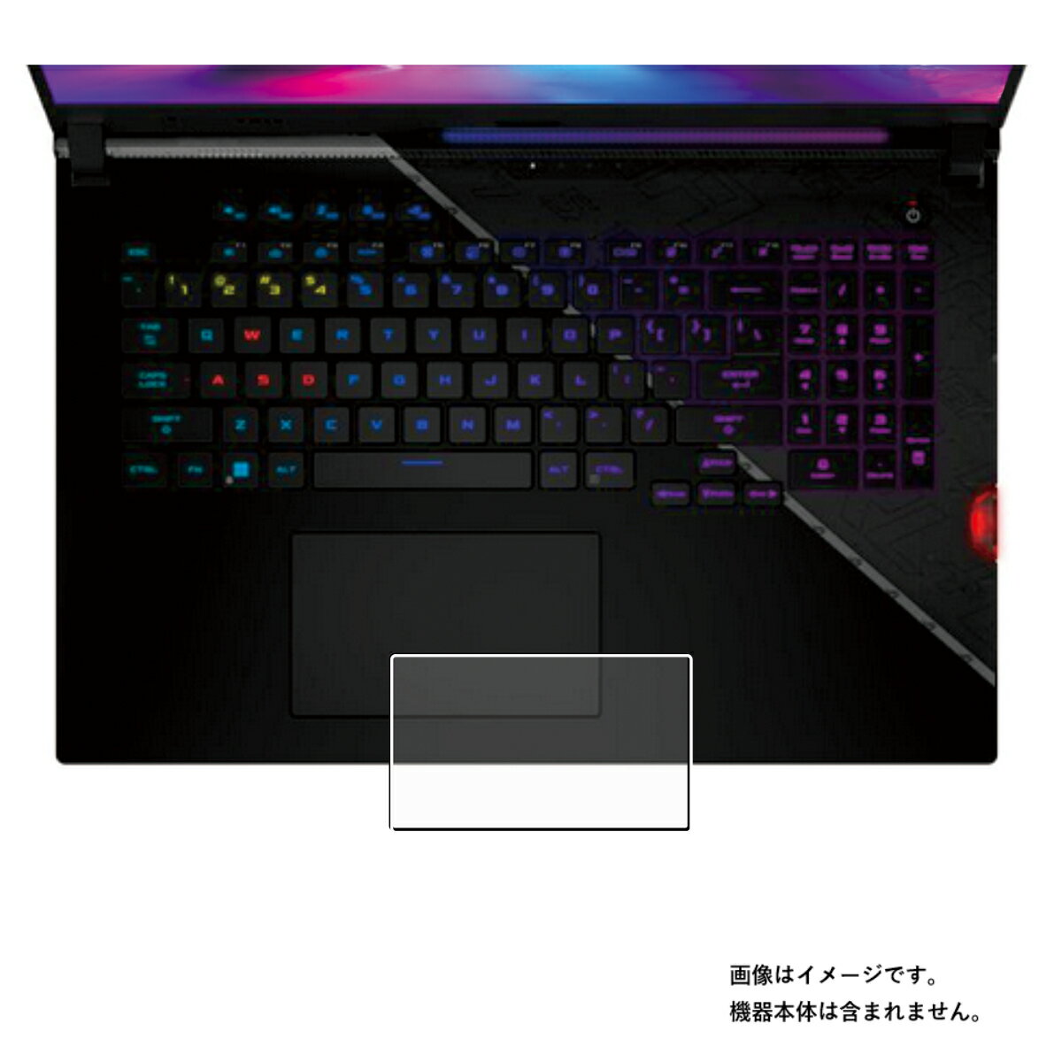 【スーパーSALE 半額 50％OFF】ASUS ROG Strix Scar 17 (2022) G733 用 高機能 反射防止 スムースタッ..