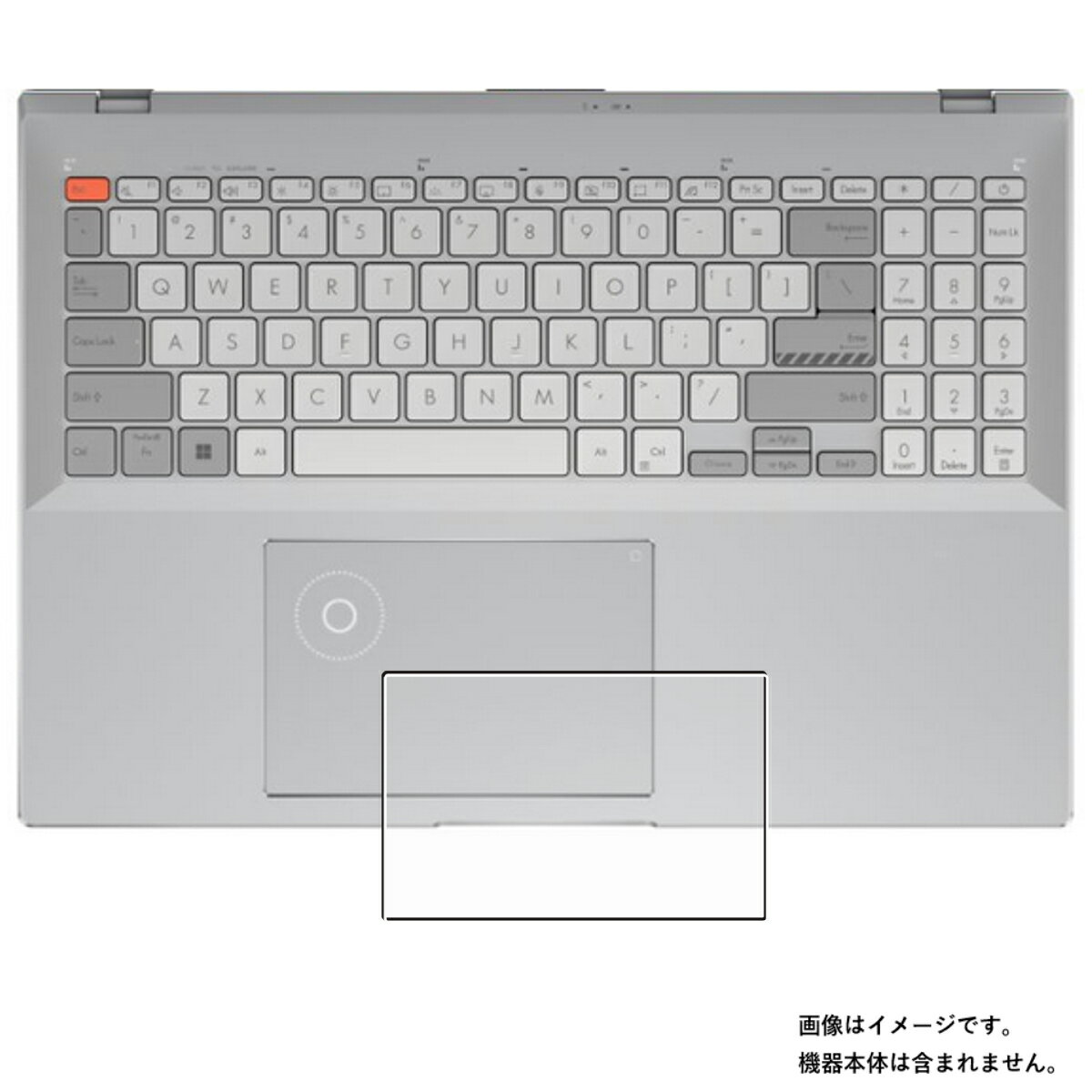Rakuten - 【1000円 ポッキリ 送料無料】ASUS Vivobook Pro 16X OLED N7601 2022年モデル 用 防指紋 クリア タイプ タッチパッド 専用 保護 フィルム ★ エイスース ビボブック プロ オーレッド トラックパッド