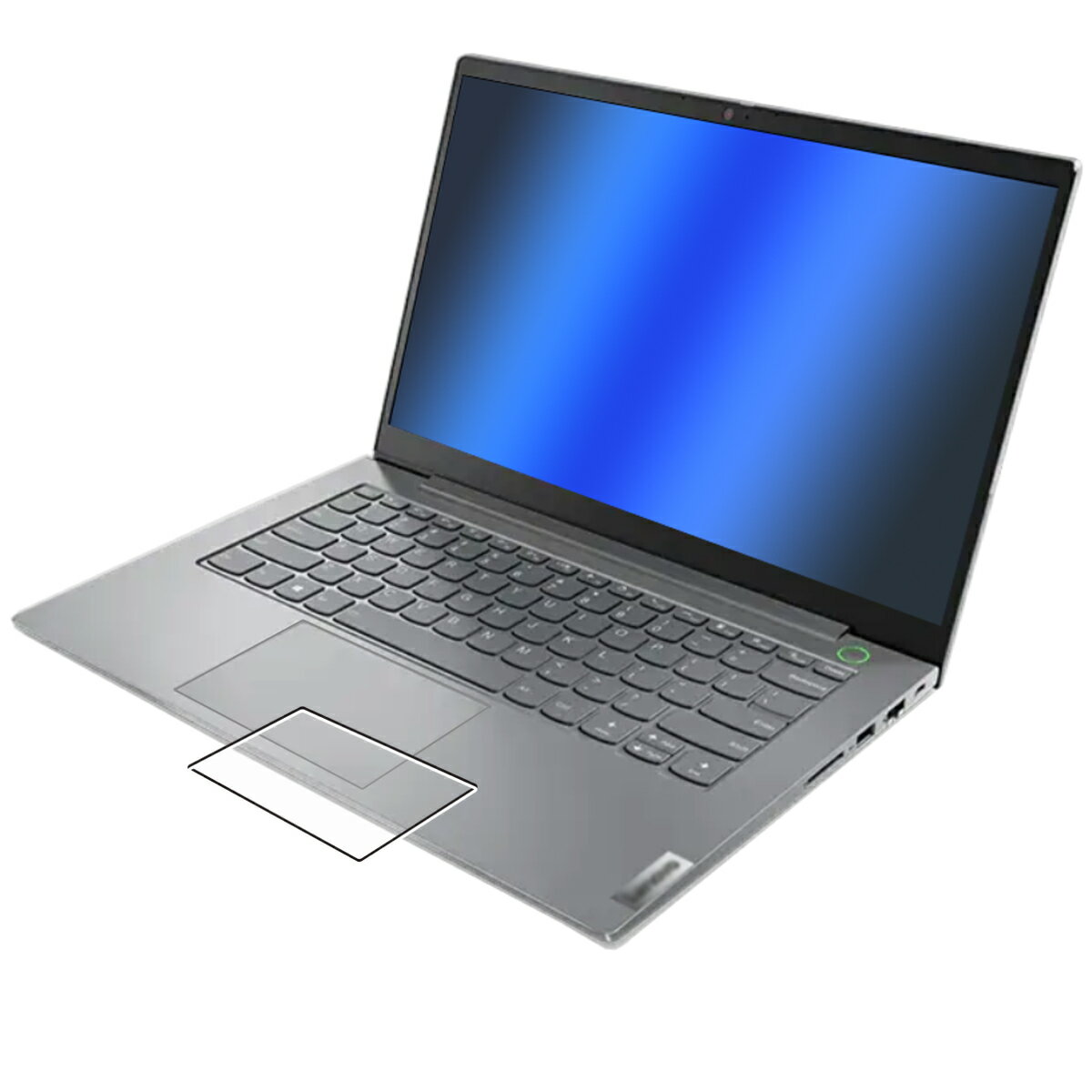 【2枚セット】Lenovo ThinkBook 14 Gen 5 2023年モデル 用 超撥水 すべすべ 抗菌 抗ウイルス クリア タイプ タッチパッド 専用 保護 フィルム ★ レノボ シンクブック フォーティーン ジェン ファイヴ トラックパッド