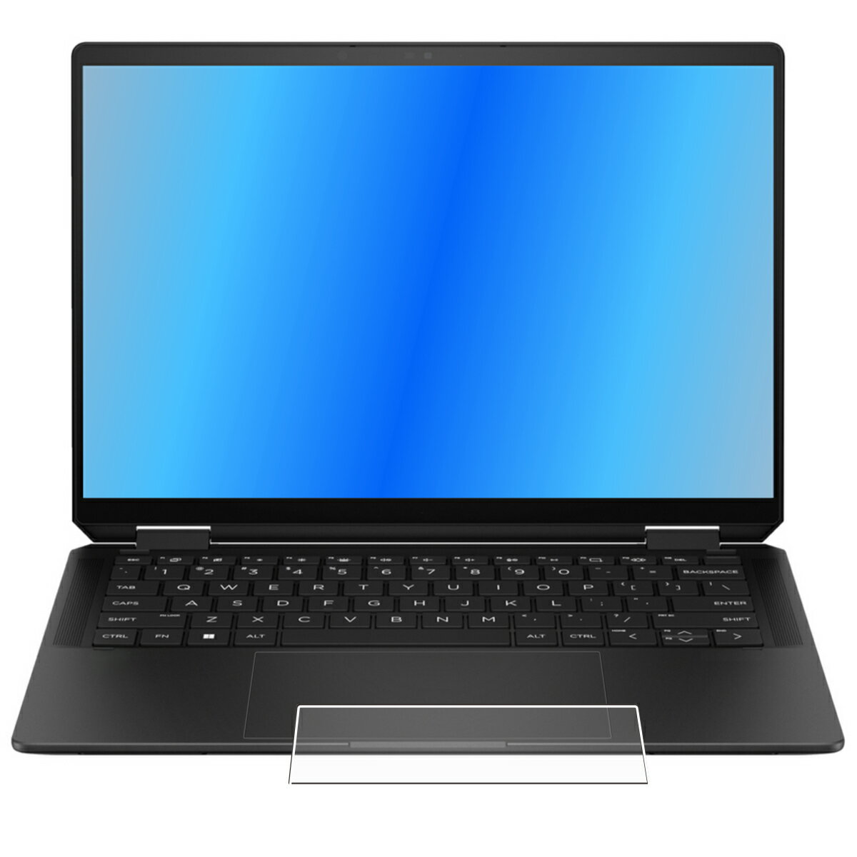 HP Spectre x360 14-eu 14-eu0000 用 抗菌 抗ウイルス 反射防止 タッチパッド 専用 保護 フィルム ★ ト..