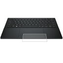 【2枚セット】ASUS Zenbook DUO 2025/24 UX8406 用 抗菌 抗ウイルス 反射防止 タッチパッド 専用 保護 フィルム ★ トラックパッド エイスース ゼンブック デュオ(2)