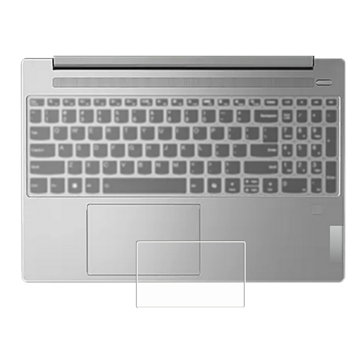 Lenovo IdeaPad Slim 5i Gen 9 2024年モデル 用 抗菌 抗ウイルス 防指紋 クリア タッチパッド 専用 保護 フィルム ★ トラックパッド レノボ アイデアパッド スリム ファイブアイ ジェン ナイン