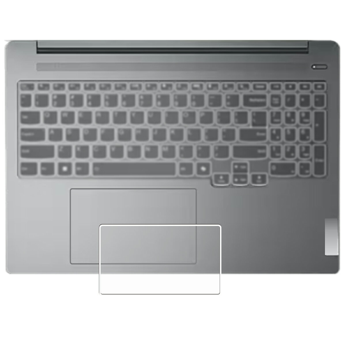 Lenovo IdeaPad Pro 5i Gen 9 16型 2024年モデル 用 抗菌 抗ウイルス 防指紋 クリア タッチパッド 専用..