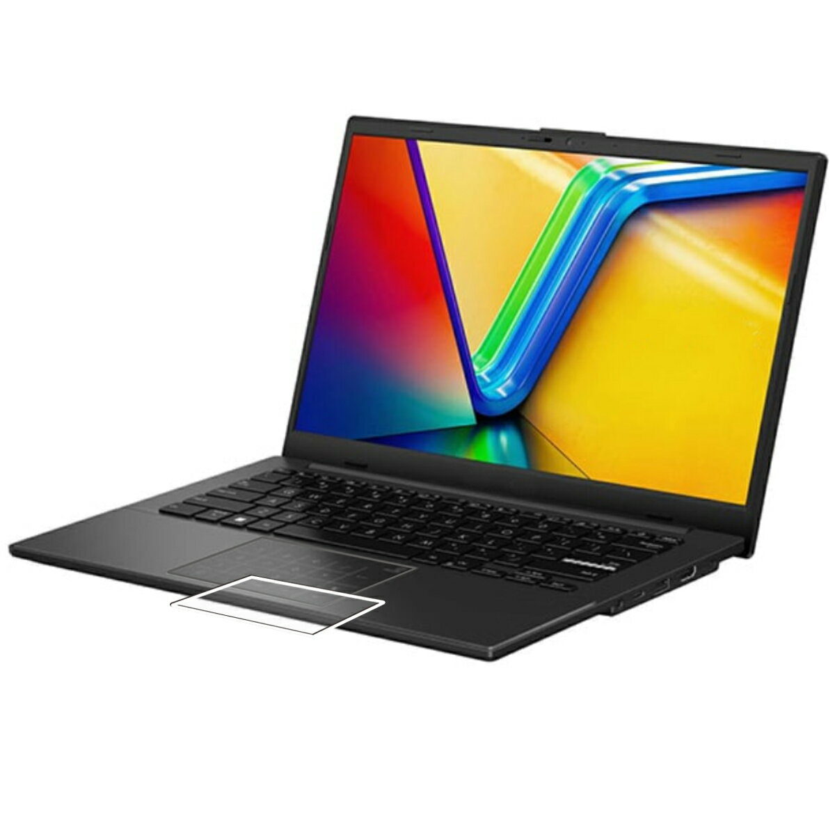 ASUS Vivobook Go 14 E1404FA-EB089W 2024年モデル 用 AR/マット ハイブリッド 高機能 反射低減 タッチ..