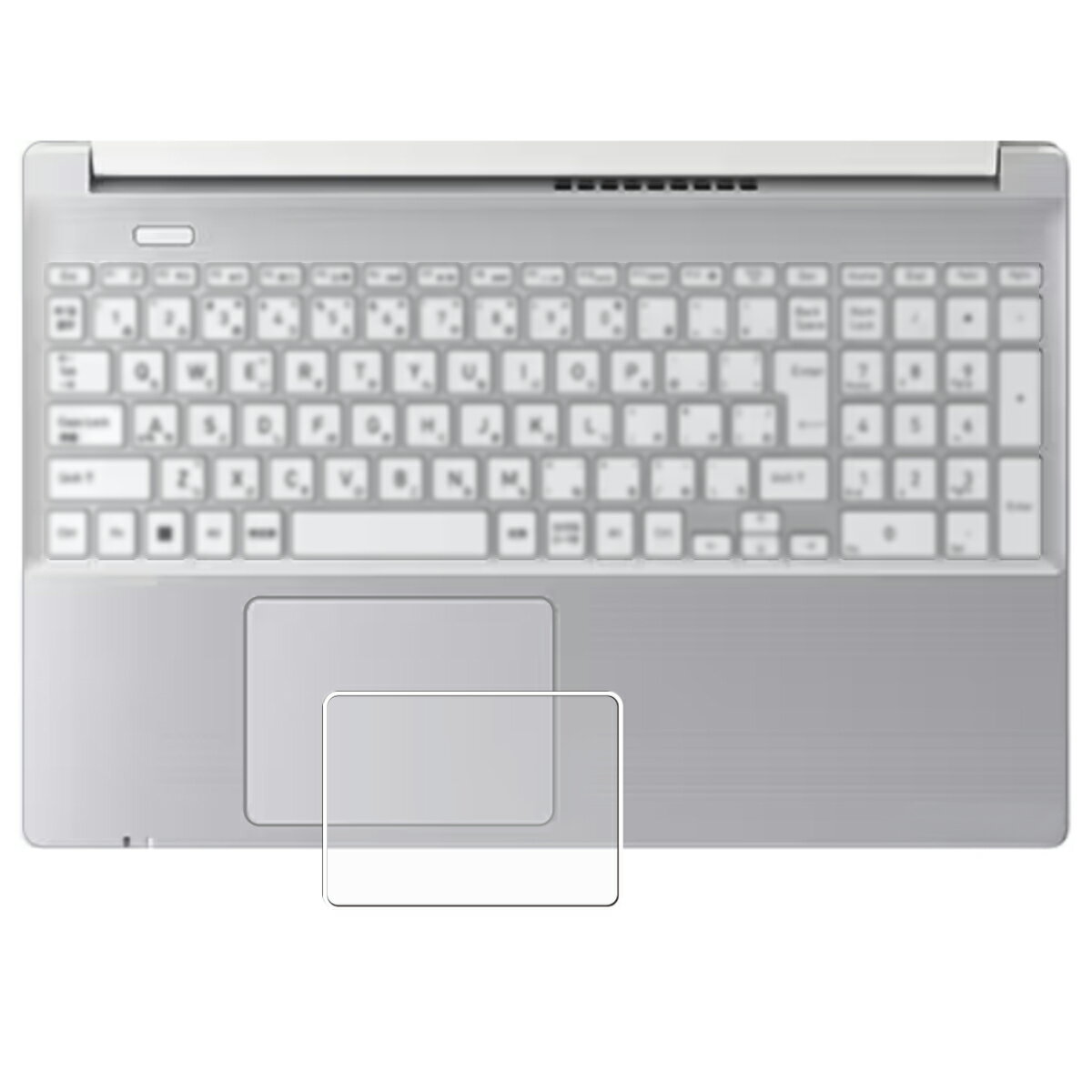 【2枚セット】dynabook Cシリーズ C5/Y 2025年春モデル 用【 マット 梨地 】 タッチパッド 専用 保護フィルム ★ タッチパッド スライドパッド トラックパッド ダイナブック