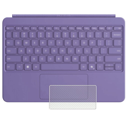 Microsoft Surface Pro 12インチ 2025年モデル 用 カーボン調 クリア タッチパッド 専用 保護 フィルム ★ トラックパッド マイクロソフト サーフェス プロ Microsoft Surface Pro 12インチ 2025年モデル 用 カーボン調 クリア タッチパッド 専用 保護 フィルム ★ トラックパッド マイクロソフト サーフェス プロ