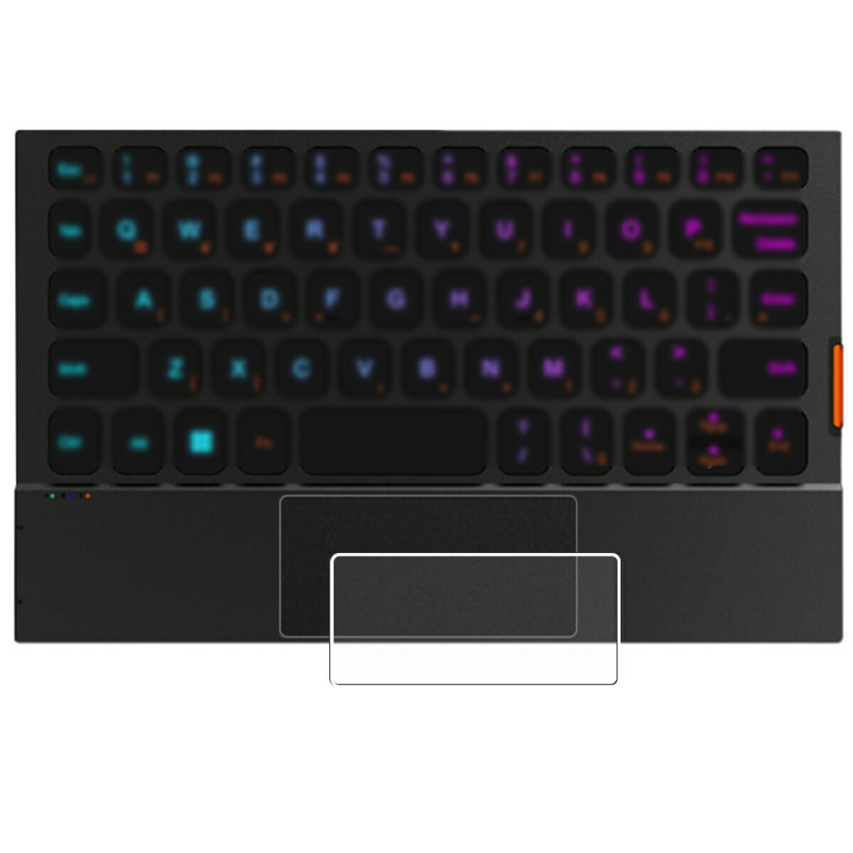 OneXPlayer G1 用 超撥水 すべすべ 抗菌 抗ウイルス クリア タイプ タッチパッド 専用 保護 フィルム ★ トラックパッド ワン エックス プレイヤー ジーワン