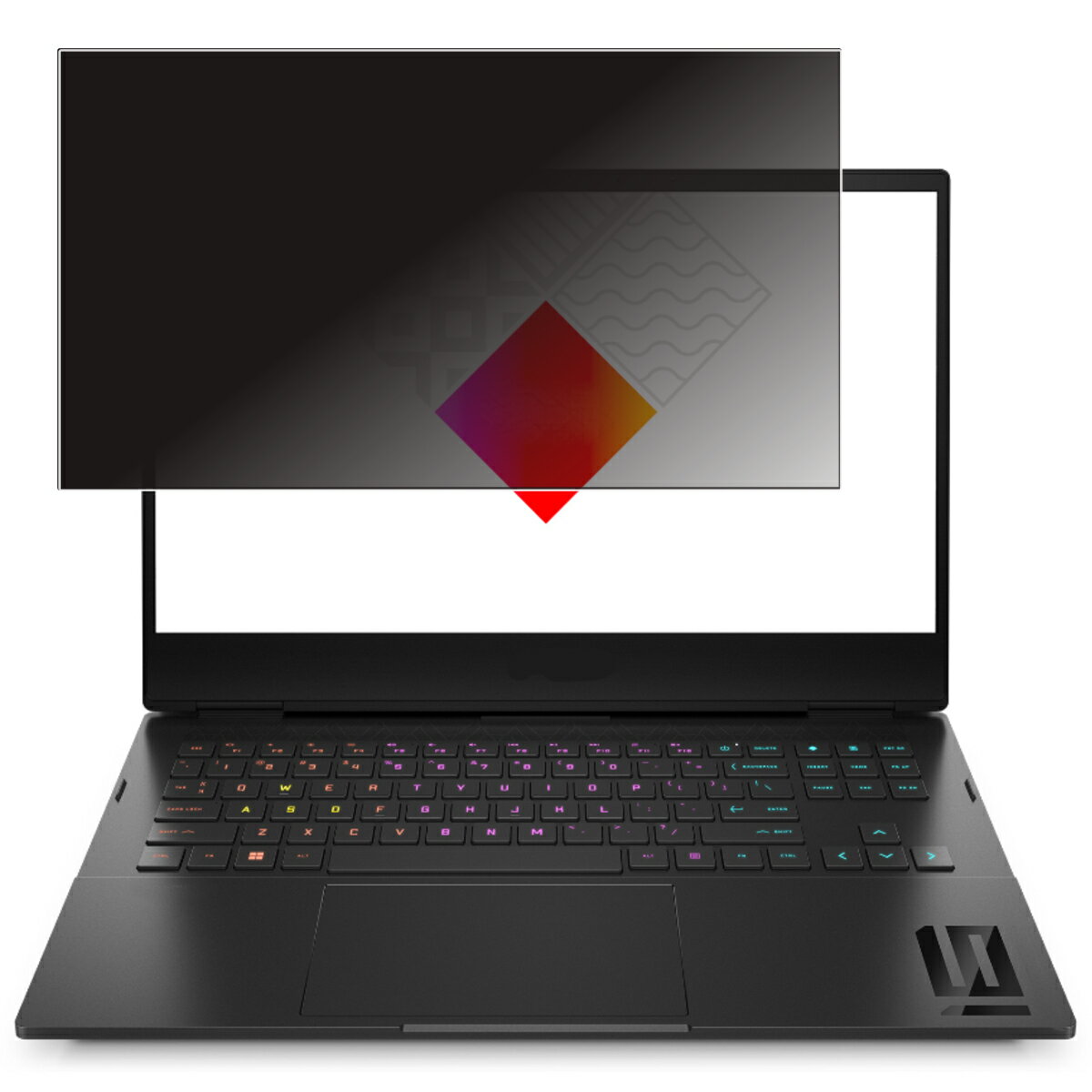 OMEN by HP Laptop 16-k0000 2022年モデル 用 [N40] 2way のぞき見防止 プライバシー保護 画面に貼る 液晶 保護 フィルム ★ エイチピー オーメン ラップトップ