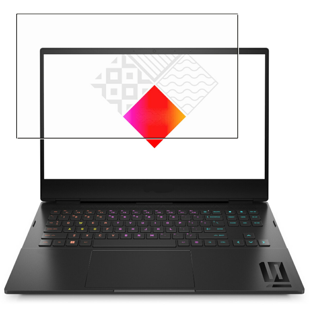 OMEN by HP Laptop 16-k0000 2022年モデル 用 [N40] 超撥水 すべすべ 抗菌 抗ウイルス クリア タイプ 液晶 保護 フィルム ★ エイチピー オーメン ラップトップ