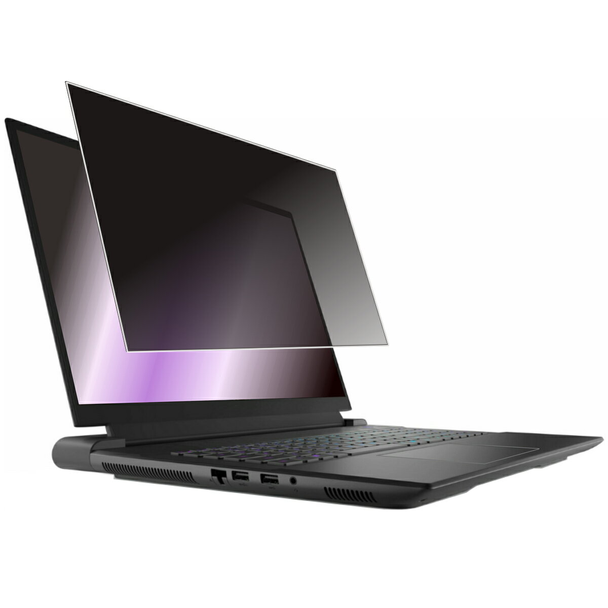 Dell Alienware m18 R1 2023年モデル 用 400-280 2way のぞき見防止 プライバシー保護 画面に貼る 液晶 保護 フィルム ★ デル エイリアンウェア エムエイティーン アールワン