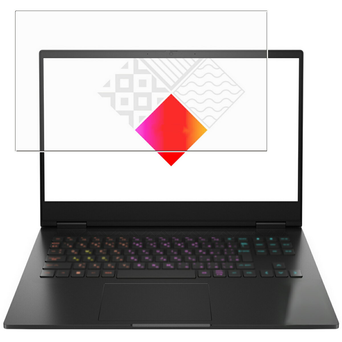 【2枚セット】OMEN by HP 16-wf0000 2023年モデル 用 [N40] 安心の5大機能 衝撃吸収 ブルーライト カッ..