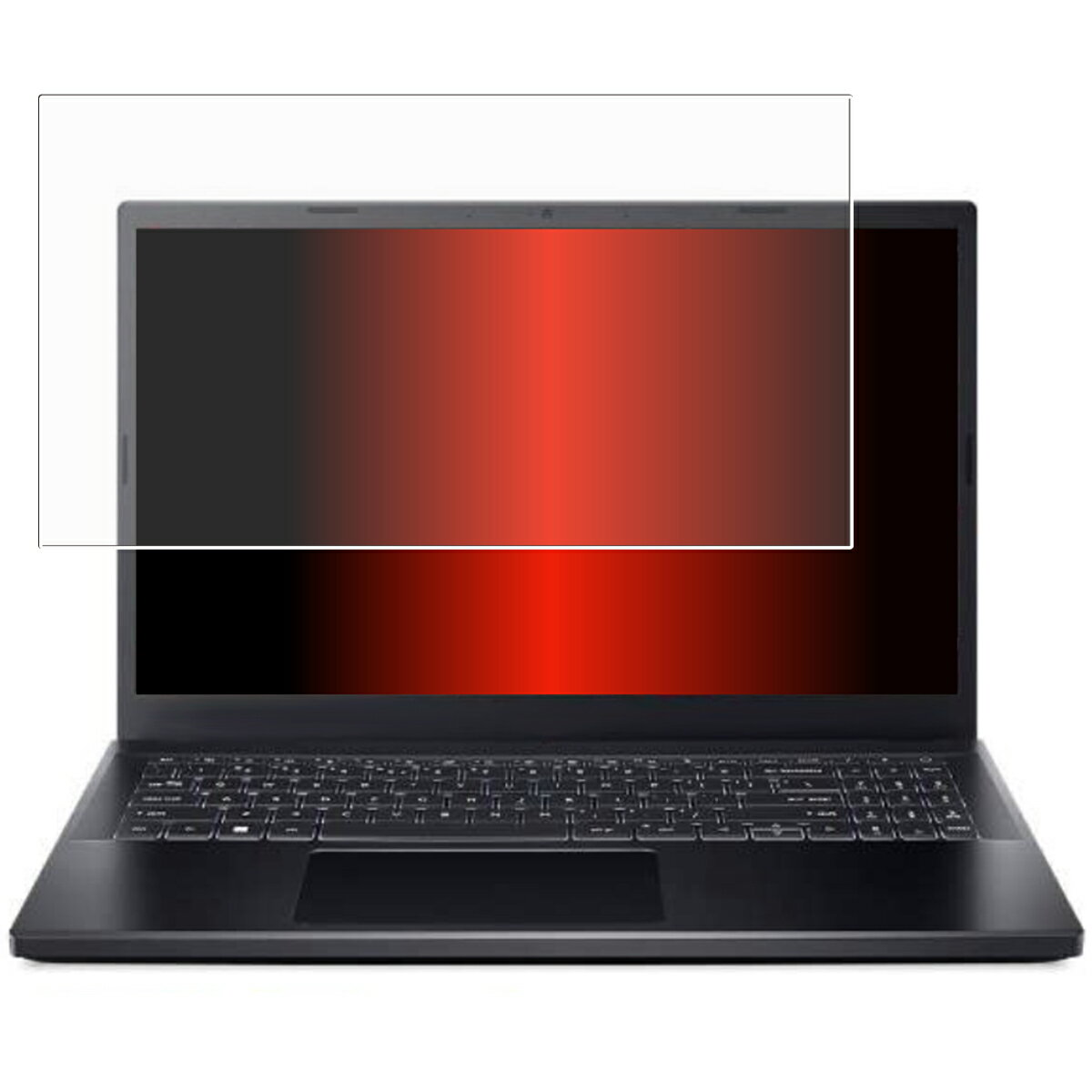 【2枚セット】Acer Nitro V 15 2024年モデル 用 [N40] AR/マット ハイブリッド 高機能 反射低減 保護フィルム ★ エイサー ニトロ ブイ フィフティーン