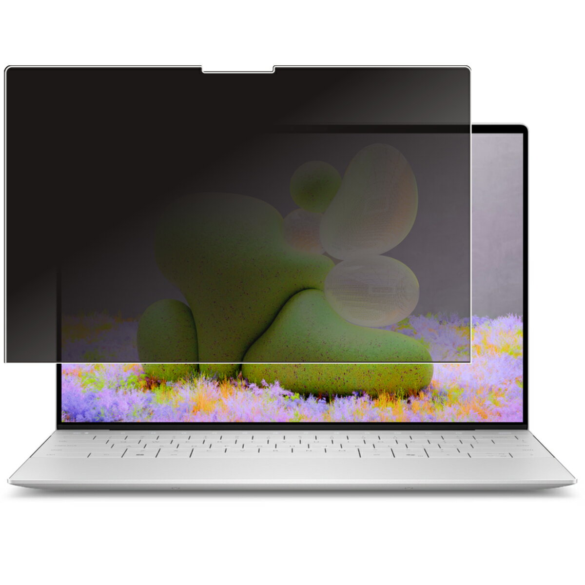 【2枚セット】Dell XPS 13 9350 / 9345 / 9341 / 9340 2024年モデル QHD+/FHD+ディスプレイ 用 [N35] 4way のぞき見防止 プライバシー保護 画面に貼る 液晶 保護 フィルム ★(2)