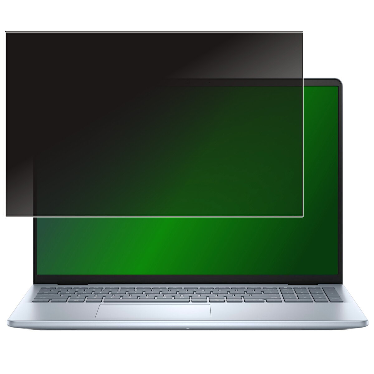 Dell Inspiron 16 5640 / 5645 2024年モデル 用 [N40] 4way のぞき見防止 プライバシー保護 画面に貼る 液晶 保護 フィルム ★ デル インスパイロン シックスティーン
