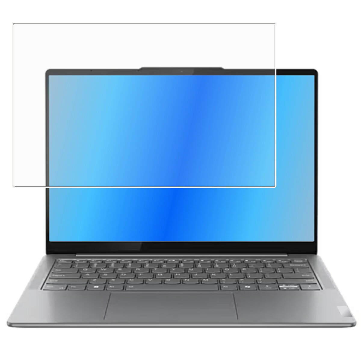 Lenovo Yoga Slim 7i Gen9 14インチ 2024年モデル 用 [N35] 安心の5大機能 衝撃吸収 ブルーライト カット 液晶 保護 フィルム 反射防止 抗菌 気泡レス ★ レノボ ヨガ スリム セブンアイ ジェンナイン