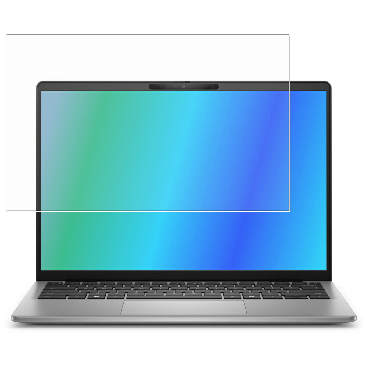 Dell Inspiron 14 5441 2024年モデル 用 [N35] 超撥水 すべすべ 抗菌 抗ウイルス クリア タイプ 液晶 保護 フィルム ★ デル インスパイロン フォーティーン