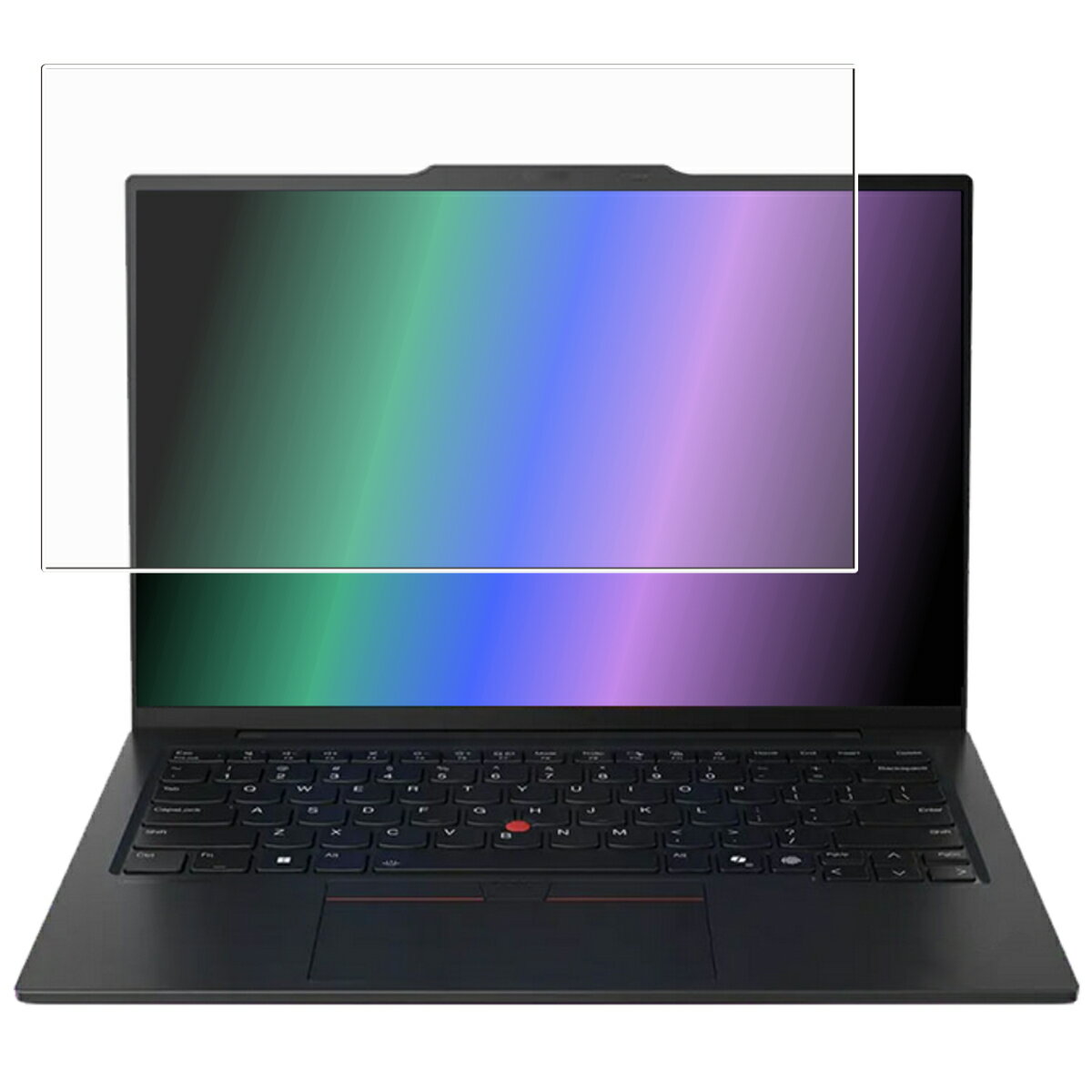 Lenovo ThinkPad X1 Carbon Gen 13 Aura Edition 14型 2024年モデル 用 [N35] 高硬度 9H アンチグレア タイプ 液晶 保護 フィルム ★ 強化 ガラスフィルム と同等の 高硬度9H レノボ シンクパッド エックスワン カーボン ジェン サーティーン オーラ エディション(2)