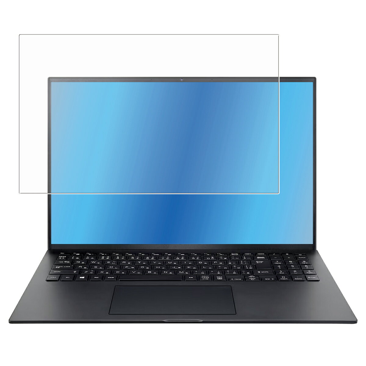 【2枚セット】LG gram 16Z90RU 2025年モデル 用 [N40] 清潔 目に優しい アンチグレア ブルーライト カット タイプ 液晶 保護 フィルム ★ エルジー エレクトロニクス グラム