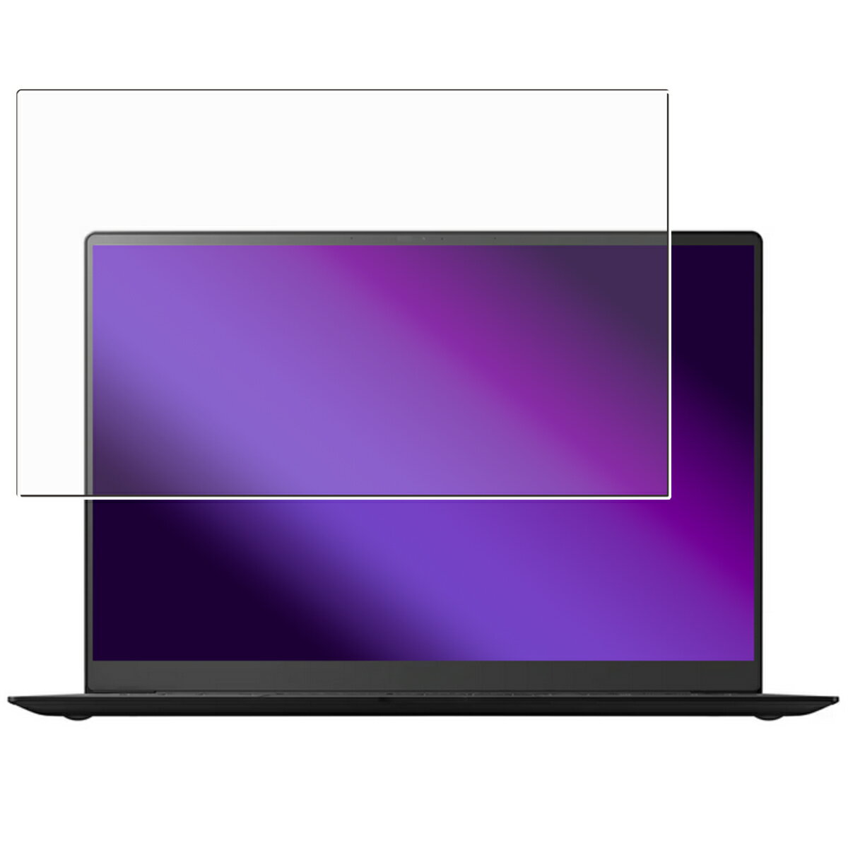 LG gram Pro 17 17Z90TP 2025年モデル 用 [N40] 高硬度 9H アンチグレア タイプ 液晶 保護 フィルム ★ 強化 ガラスフィルム と同等の 高硬度9H エルジー エレクトロニクス グラム プロ セブンティーン