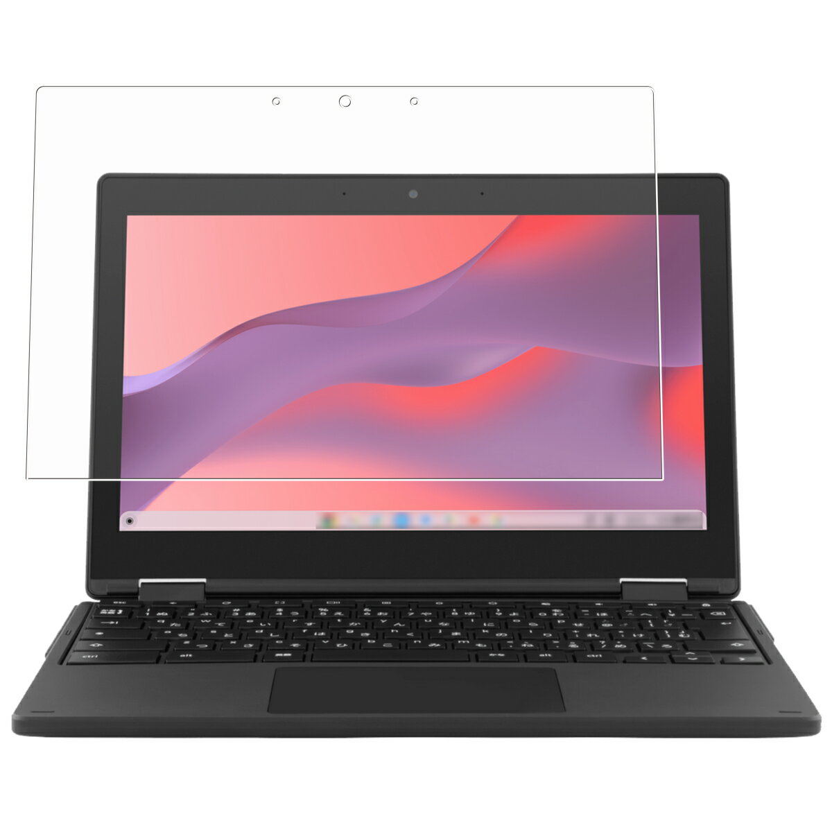aiwa Chromebook S11 2025年モデル 用 [N30] 高硬度 9H ブルーライトカット クリア 液晶 保護 フィルム ★ 強化 ガラスフィルム と同等の 高硬度9H フィルム アイワ