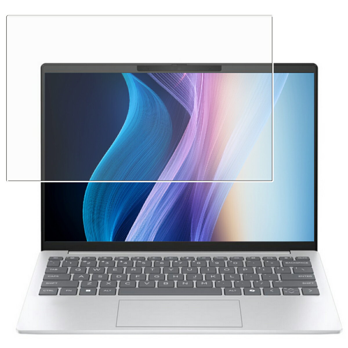 HP OmniBook 7 Aero 13-bg 2025年モデル 用 [N30] 高硬度 9H アンチグレア タイプ 液晶 保護 フィルム ★ 強化 ガラスフィルム と同等の 高硬度9H エイチピー オムニブック セブン エアロ