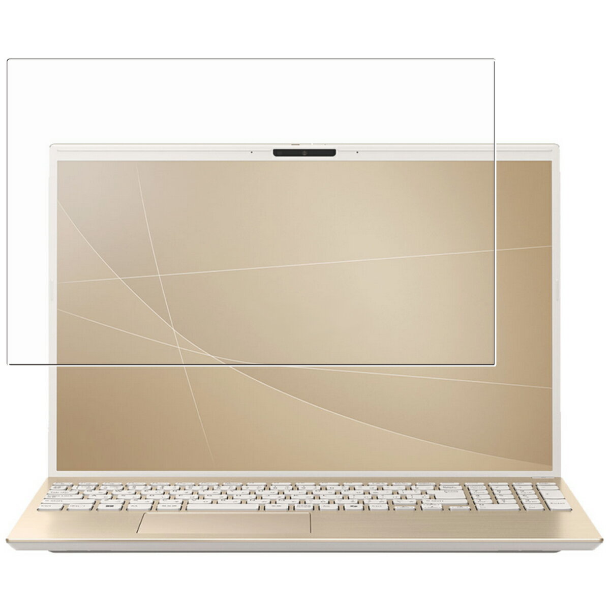 VAIO F16 VJF162シリーズ 2025年モデル 用 [N40] 高硬度 9H ブルーライトカット クリア 液晶 保護 フィルム ★ 強化 ガラスフィルム と同等の 高硬度9H フィルム バイオ エフシックスティーン