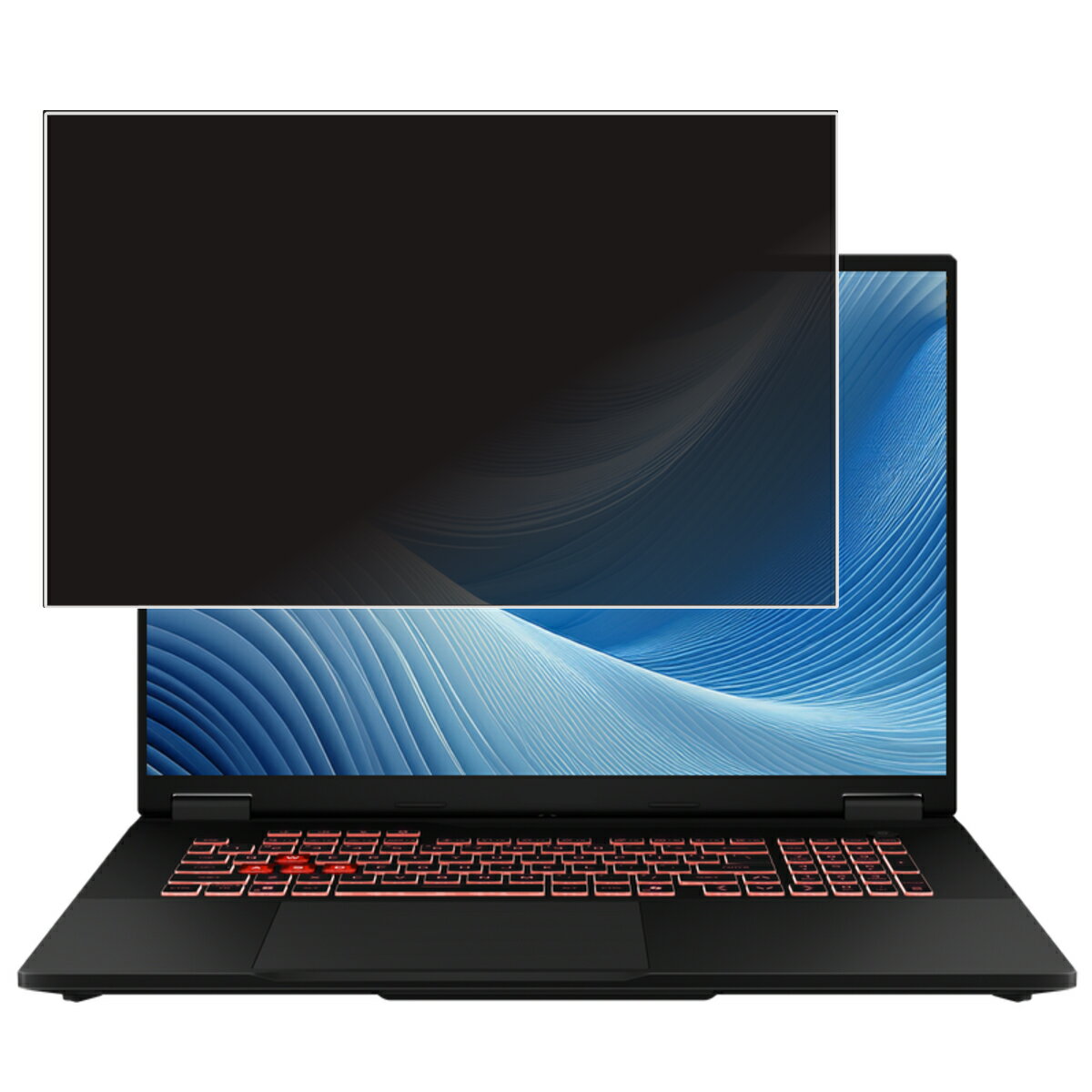 Rakuten - 【2枚セット】【着脱式】 ASUS TUF Gaming A18 (2025) FA808 用 [400-280] 用 2way プライバシー保護 フィルター 着脱タイプ ★ エイスース タフ ゲーミング エーエイティーン