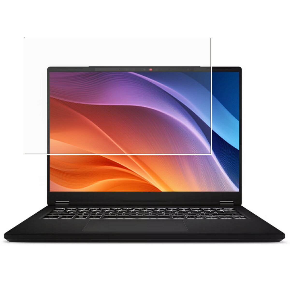 MSI Modern 14 H D2RM 2025年モデル 用 [N35] 安心の5大機能 衝撃吸収 ブルーライト カット 液晶 保護 フィルム 反射防止 抗菌 気泡レス ★ エムエスアイ モダン フォーティーン エイチ