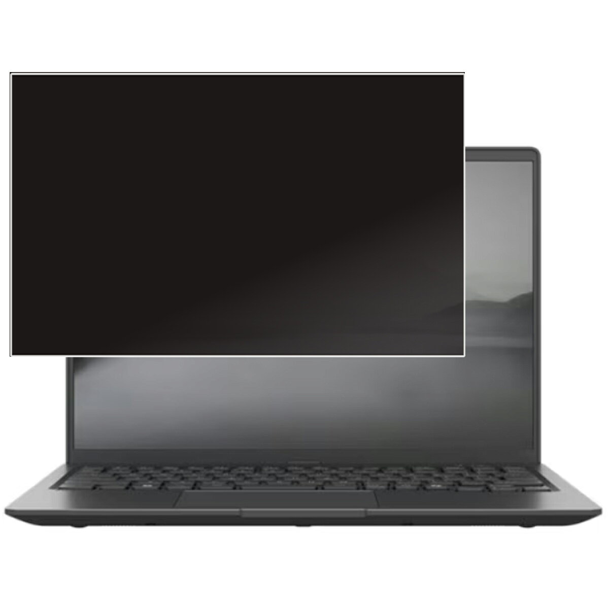 【2枚セット】Fujitsu FMV Note M M55-K3 WM1-K3 2025年10月モデル 用 [N35] 4way のぞき見防止 プライバシー保護 画面に貼る 液晶 保護 フィルム ★ フジツウ エフエムブイ ノート エム
