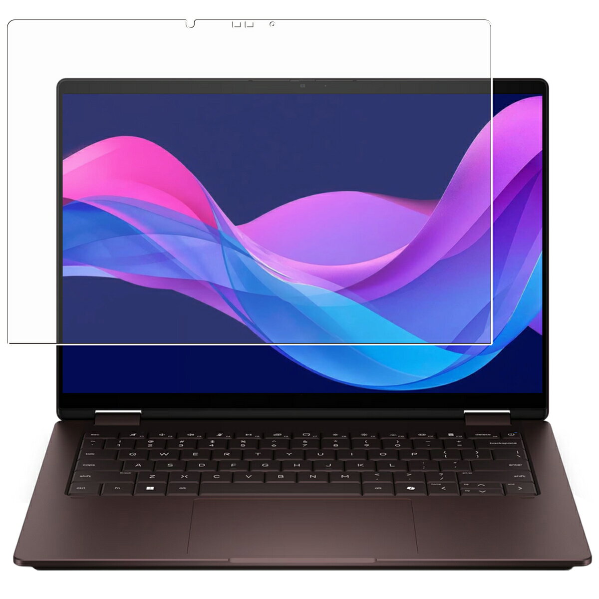 【2枚セット】HP OmniBook X Flip 14-kb 14-kc 2026年モデル 用 [N35] AR/マット ハイブリッド 高機能 反射低減 保護フィルム ★ エイチピー オムニブック エックス フリップ