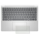 HP Pavilion Aero 13-bg 13-bg0000 2024年モデル 用 カーボン調 クリア タッチパッド 専用 保護 フィルム ★ トラックパッ...