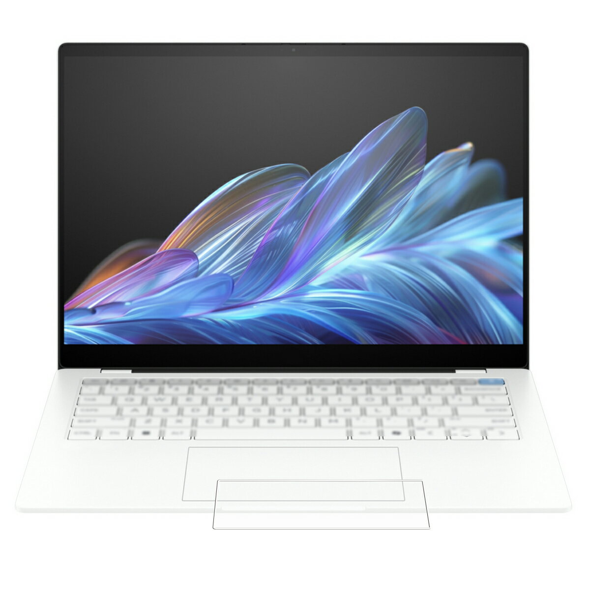HP OmniBook X 14-fe 14-fe0000 / 14-fe1000 2024年モデル 用 防指紋 クリア タイプ タッチパッド 専用 保護 フィルム ★ トラックパッド エイチピー オムニブック エックス コパイロット プラス ピーシー パソコン